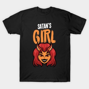 Satans Girl - For the dark side T-Shirt